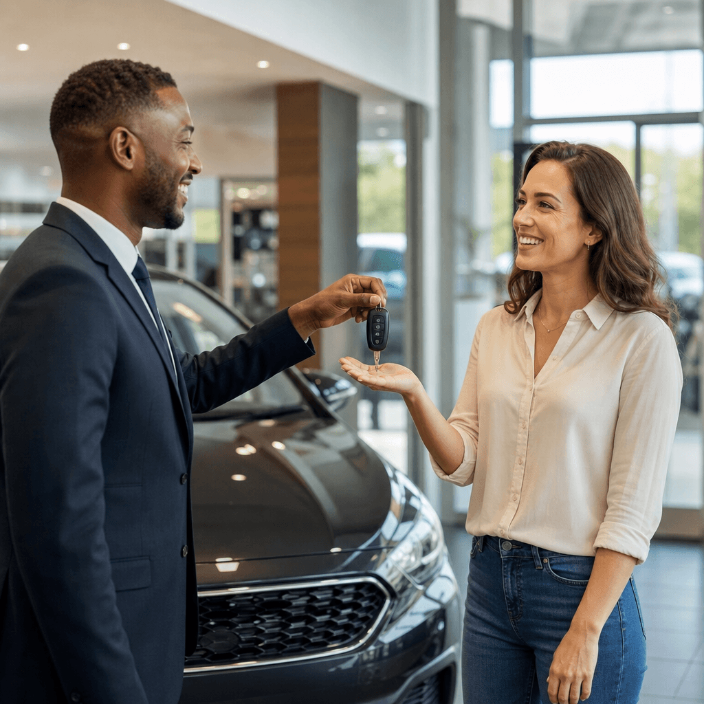 Dealership showroom